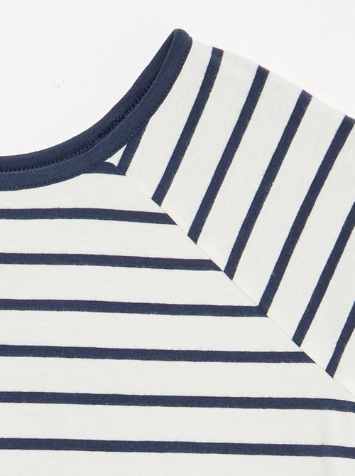 T-shirt reversível - coleção fácil de vestir - Kiabi