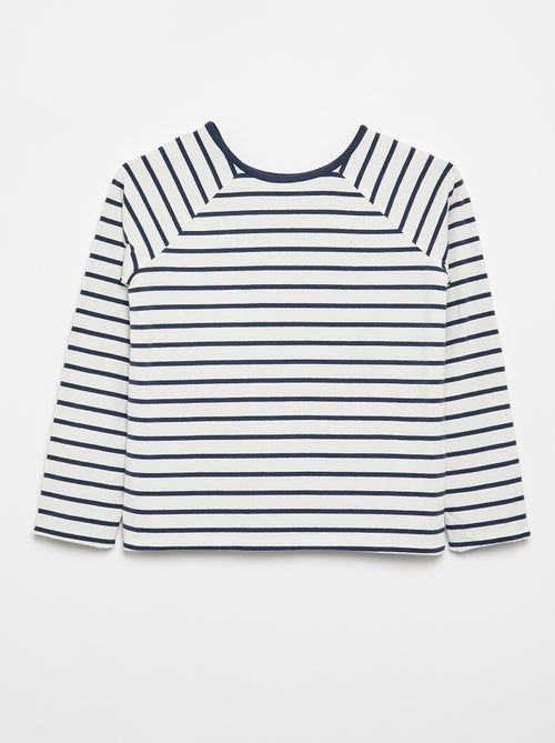 T-shirt reversível - coleção fácil de vestir - Kiabi
