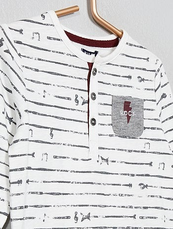 T-shirt 'rock' - Kiabi