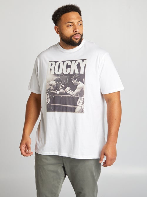 T-shirt 'Rocky Balboa' de gola redonda - Kiabi