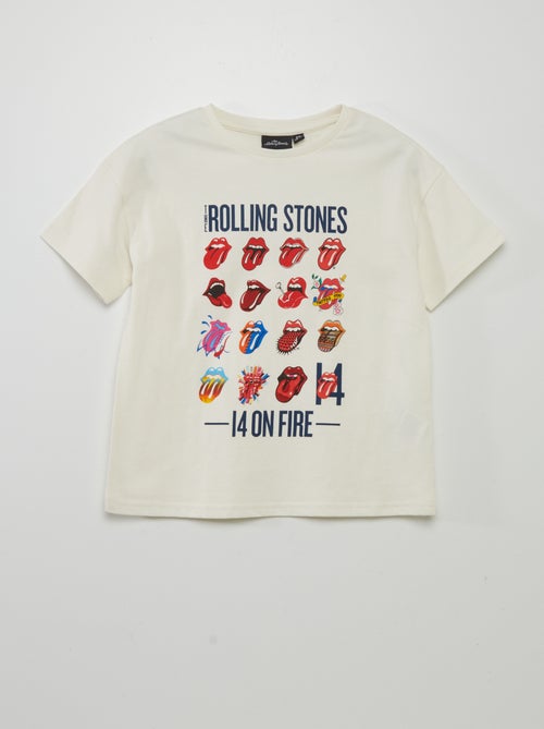 T-shirt 'Rolling Stones' - Kiabi