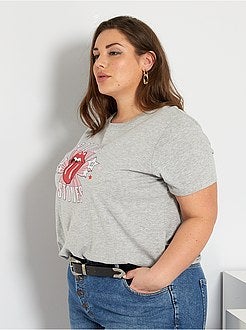 T-shirt 'Rolling Stones' - Kiabi