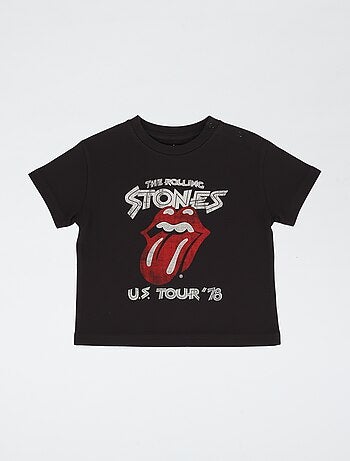 T-shirt 'Rolling Stones' de manga curta