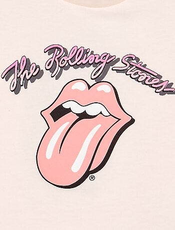 T-shirt 'Rolling Stones' de manga curta