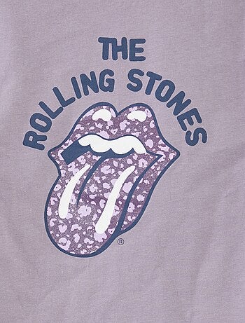 T-shirt 'Rolling Stones' de manga curta