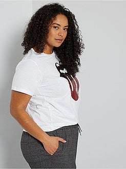 T-shirt 'Rolling Stones' - Kiabi