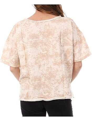 T-shirt Rosa Claro Feminina Kaporal FONZI