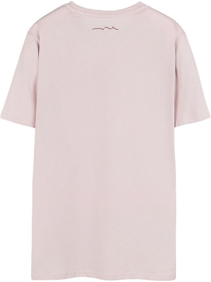 T-shirt rosa claro para homem teddy smith jim Rosa - Kiabi