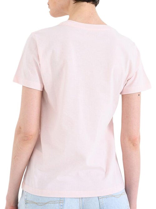 T-shirt Rosa Claro para Mulher Pepe Jeans Pjl L - Kiabi T-shirt Rosa Claro para Mulher Pepe Jeans Pjl L - Kiabi