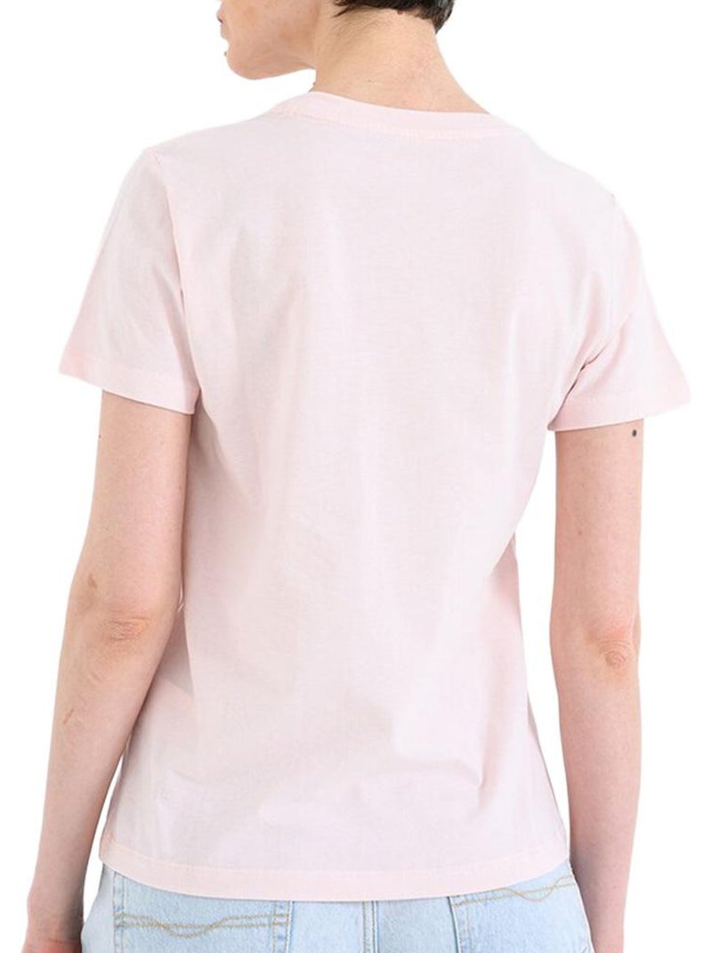 T-shirt Rosa Claro para Mulher Pepe Jeans Pjl L Rosa - Kiabi