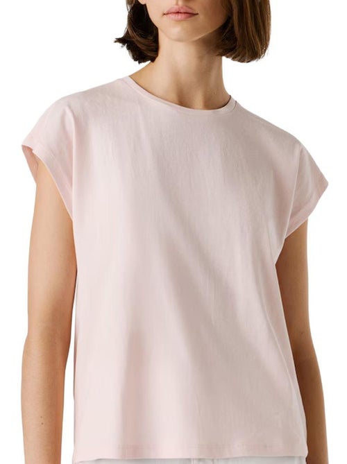 T-shirt rosa claro para mulher pepe jeans pl506037 - Kiabi T-shirt rosa claro para mulher pepe jeans pl506037 - Kiabi