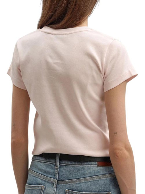 T-shirt Rosa Claro para Mulher Pepe Jeans PL506037 - Kiabi T-shirt Rosa Claro para Mulher Pepe Jeans PL506037 - Kiabi