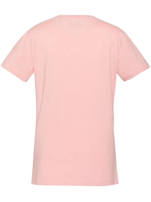 T-Shirt Rosa de Mulher Schott TSBRODEDW - Kiabi T-Shirt Rosa de Mulher Schott TSBRODEDW - Kiabi