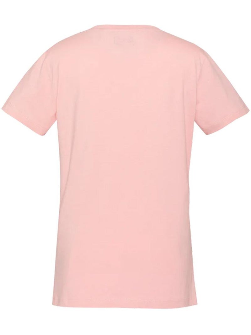 T-Shirt Rosa de Mulher Schott TSBRODEDW Rosa - Kiabi