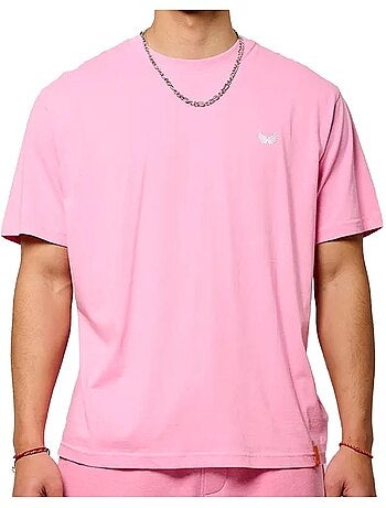 T-shirt rosa para homem kaporal jally