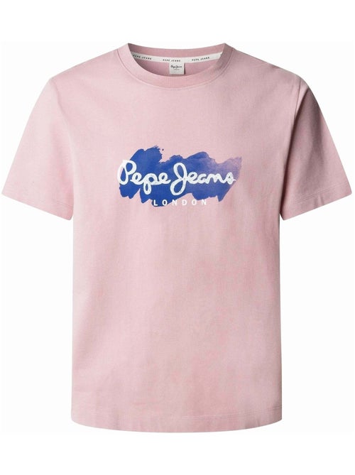 T-shirt Rosa para Homem Pepe Jeans Milton - Kiabi