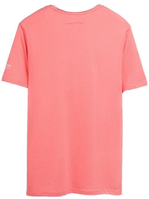 T-shirt Rosa para Homem Teddy Smith T-geo - Kiabi T-shirt Rosa para Homem Teddy Smith T-geo - Kiabi