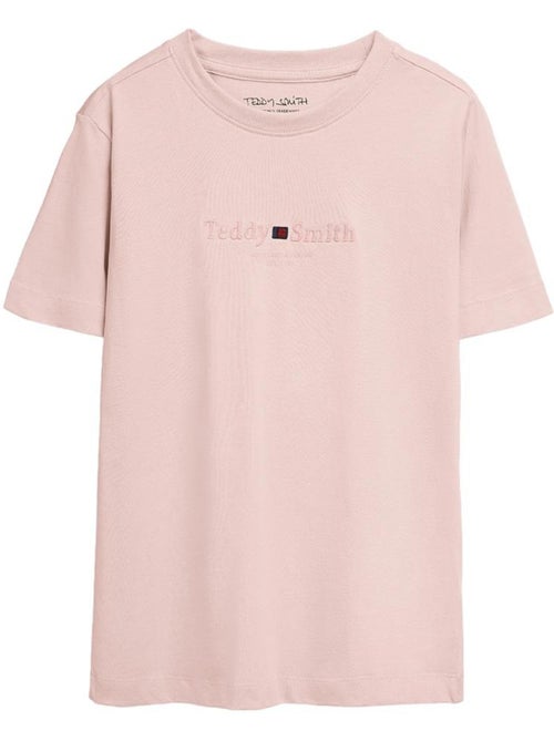 T-shirt rosa para menino teddy smith tim - Kiabi