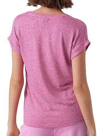 T-Shirt Rosa para Mulher Vero Moda Brianna