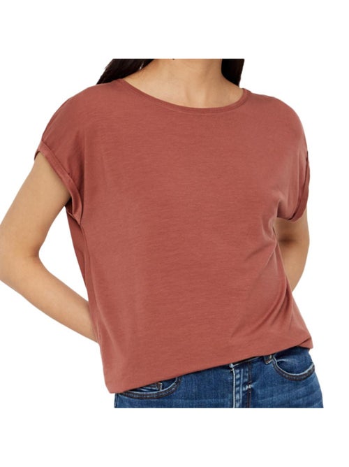 T-shirt Rosa Velho para Mulher Vero Moda Ava - Kiabi T-shirt Rosa Velho para Mulher Vero Moda Ava - Kiabi