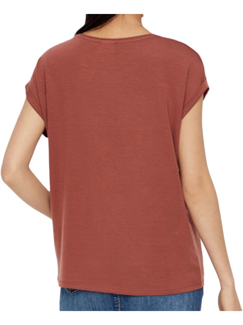 T-shirt Rosa Velho para Mulher Vero Moda Ava Rosa - Kiabi