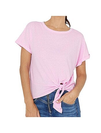 T-shirt Rosa Vero Moda Marijune para Mulher