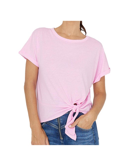 T-shirt Rosa Vero Moda Marijune para Mulher - Kiabi T-shirt Rosa Vero Moda Marijune para Mulher - Kiabi