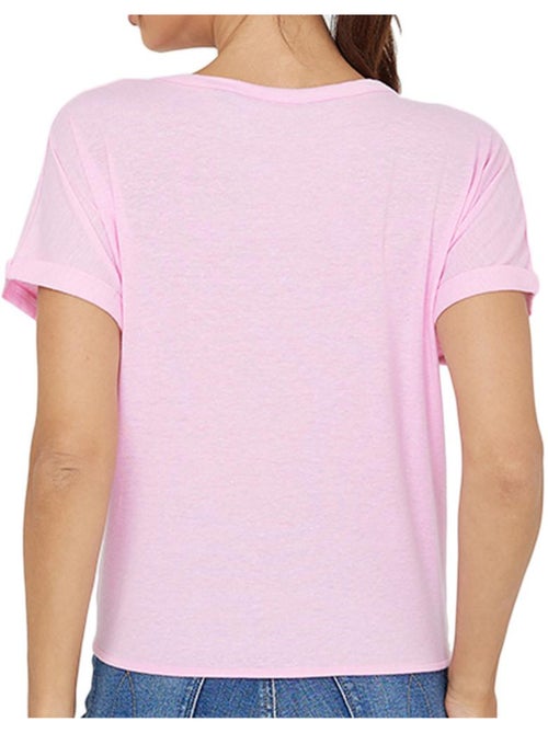 T-shirt Rosa Vero Moda Marijune para Mulher - Kiabi T-shirt Rosa Vero Moda Marijune para Mulher - Kiabi