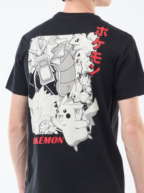 T-shirt 'Sahinler' 'Pokémon' em algodão - Kiabi
