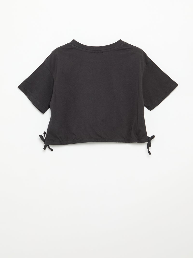T-shirt 'Sanro' 'Cinnamorol' de manga curta Preto - Kiabi