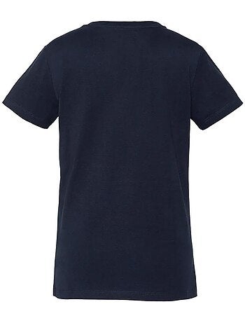T-Shirt Schott TSBRODEDW Preto para Mulher