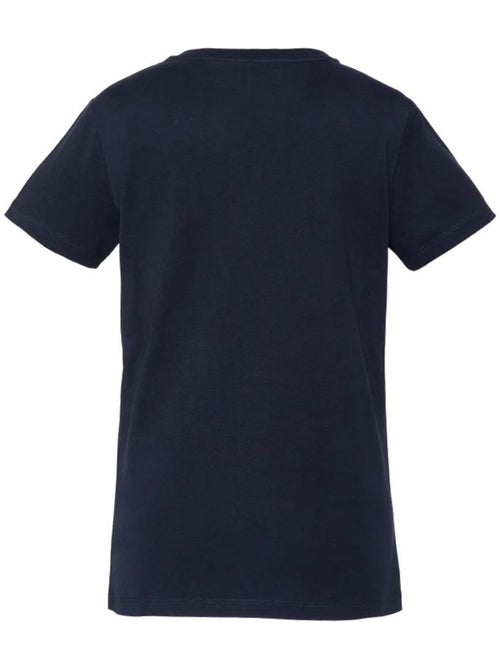 T-Shirt Schott Marine Bordada para Mulher - Kiabi T-Shirt Schott Marine Bordada para Mulher - Kiabi