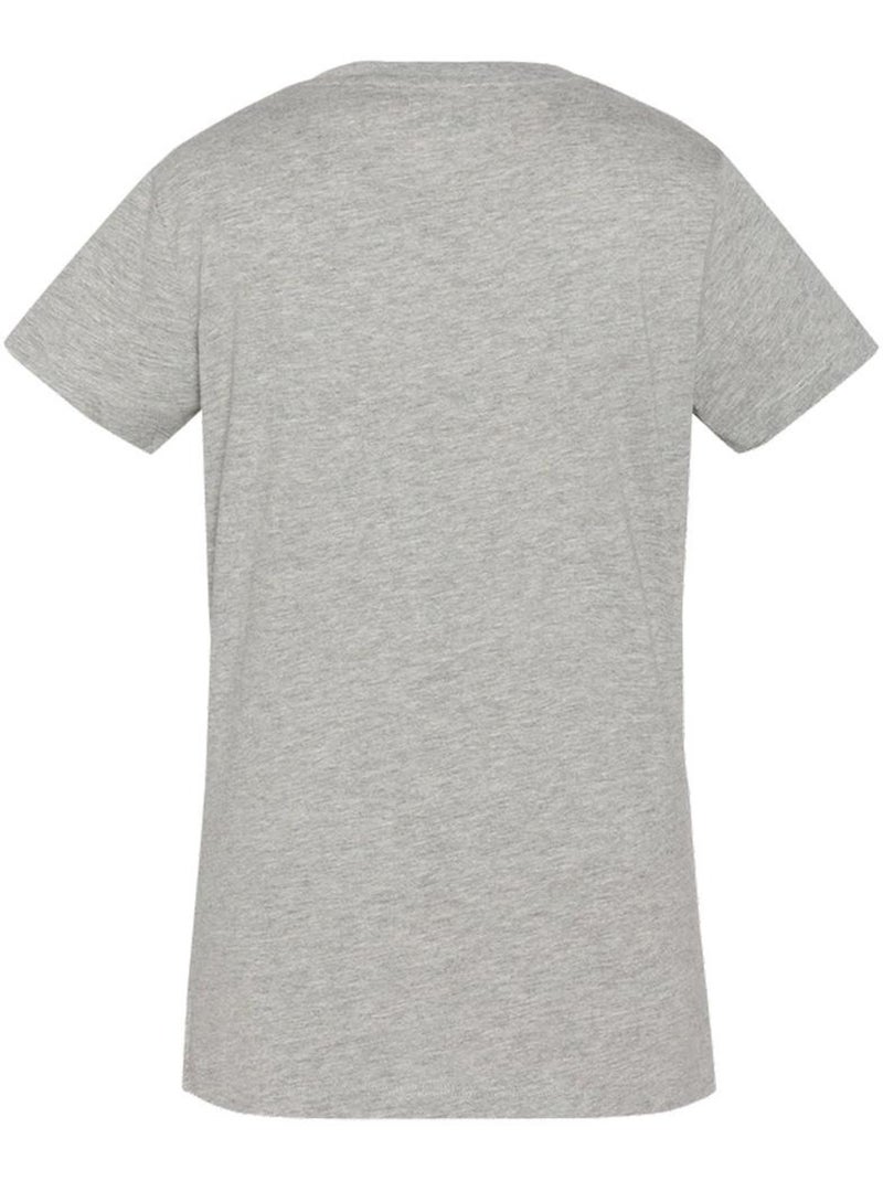 T-shirt Schott TSBRODEDW Cinzenta para Mulher Cinza-prateado - Kiabi