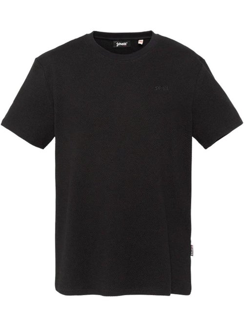 T-shirt schott tsclay preto para homem - Kiabi