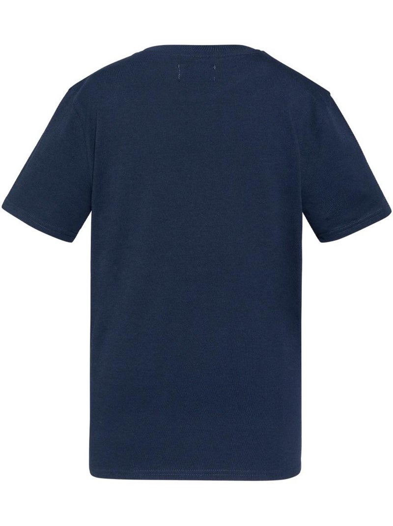 T-shirt Schott USTOUR para Rapaz Azul-Marinho Azul-marinho - Kiabi