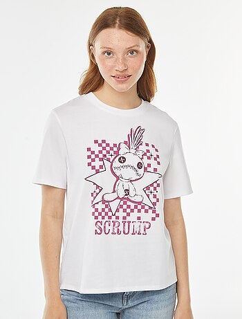T-shirt 'Scrum' 'Lilo & Stitch' da 'Disney' de manga curta
