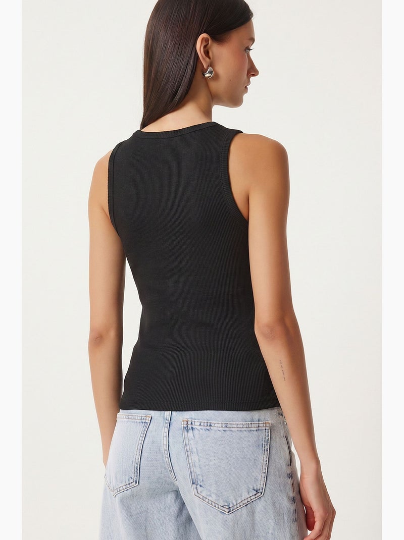 T-shirt sem mangas istanbul Preto - Kiabi