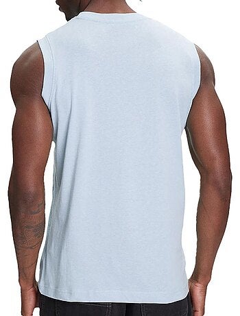 T-shirt regata kappa cadwal preto para homem