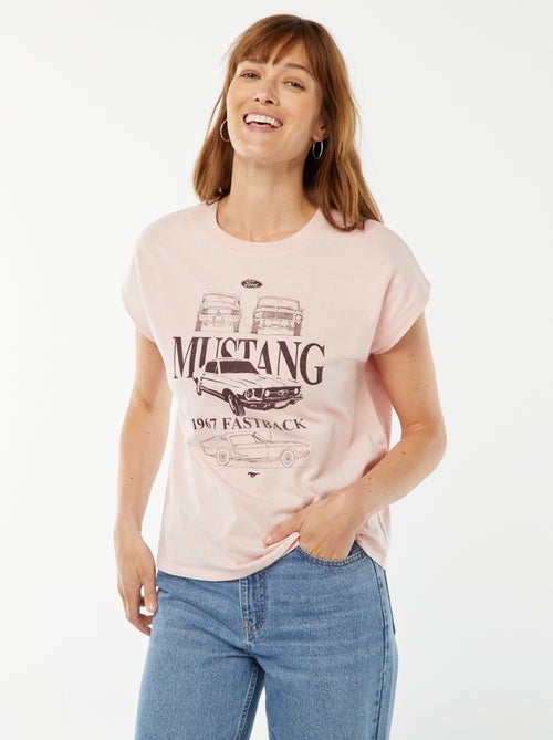 T-shirt sem mangas 'Mustang' 'Ford' - Kiabi