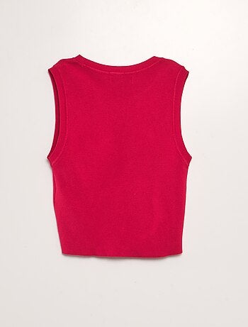 T-shirt sem mangas