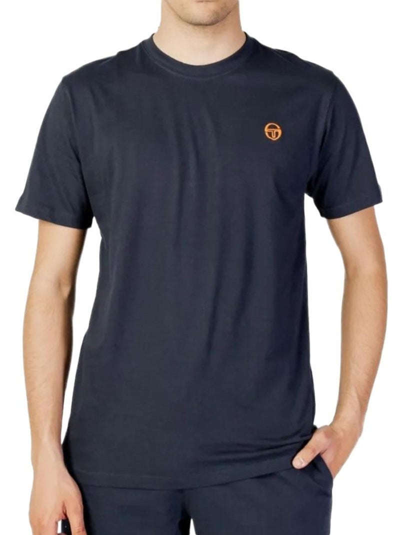 T-shirt Sergio Tacchini Marine para Homem 103 Azul-marinho - Kiabi