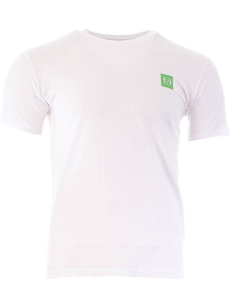 T-shirt sergio tacchini squared branco para homem Branco - Kiabi