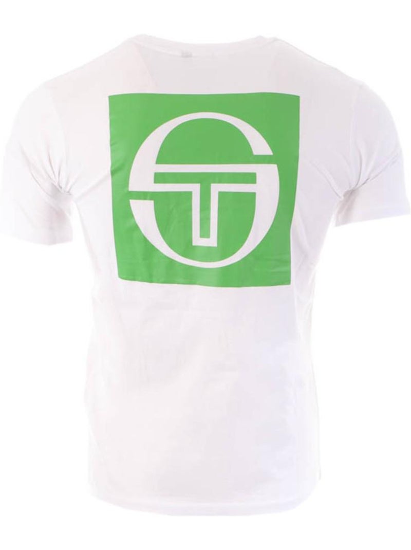 T-shirt sergio tacchini squared branco para homem Branco - Kiabi