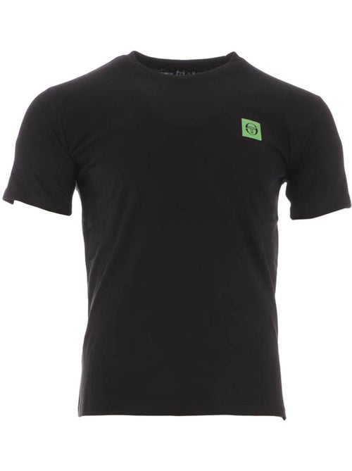 T-shirt Sergio Tacchini Squared para Homem Preto/Verde - Kiabi