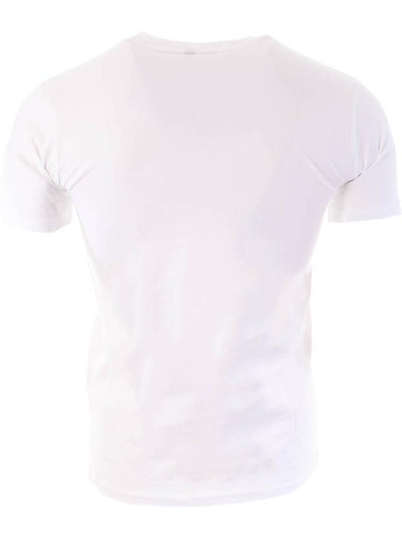 T-shirt Sergio Tacchini Stripe A para Homem Branco/Azul-Marinho Branco / Preto / Vermelho - Kiabi