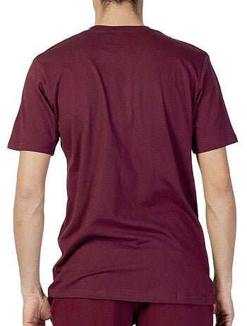 T-shirt Sergio Tacchini Stripe B Bordô para Homem