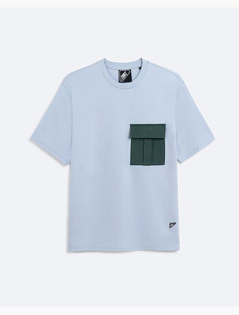 T-shirt shade azul regular