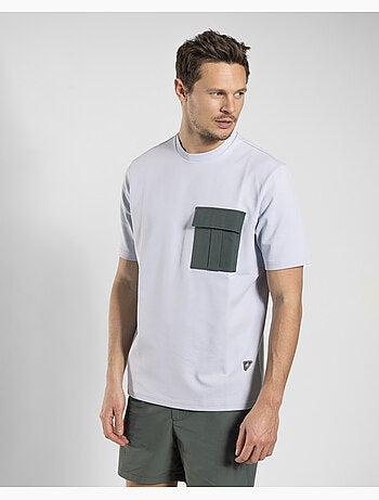 T-shirt shade azul regular