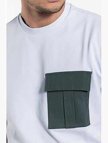 T-shirt shade azul regular