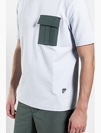 T-shirt shade azul regular